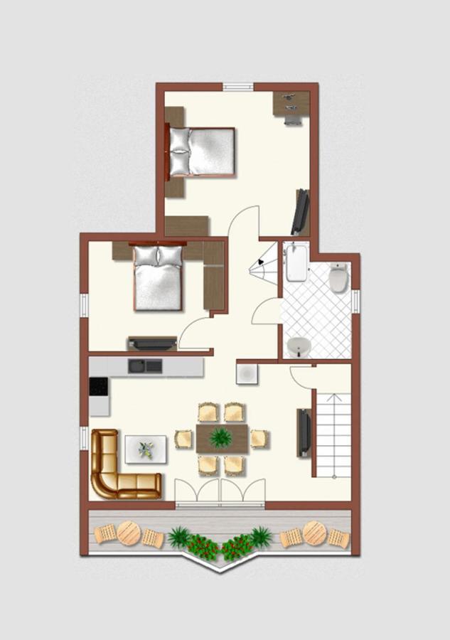 Appartement Kichelerhof Strass im Zillertal Exteriör bild